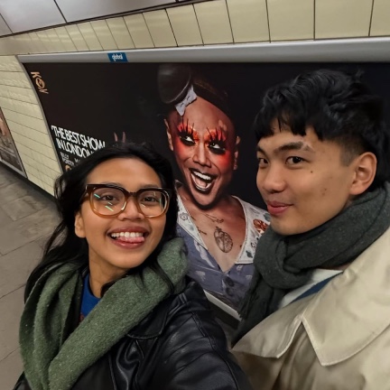 aktor teatrikal, desmonda cathabel dan el haq latief, aktor teatrikal asal indonesia, aktor teatrikal asal indonesia di london, london, inggris