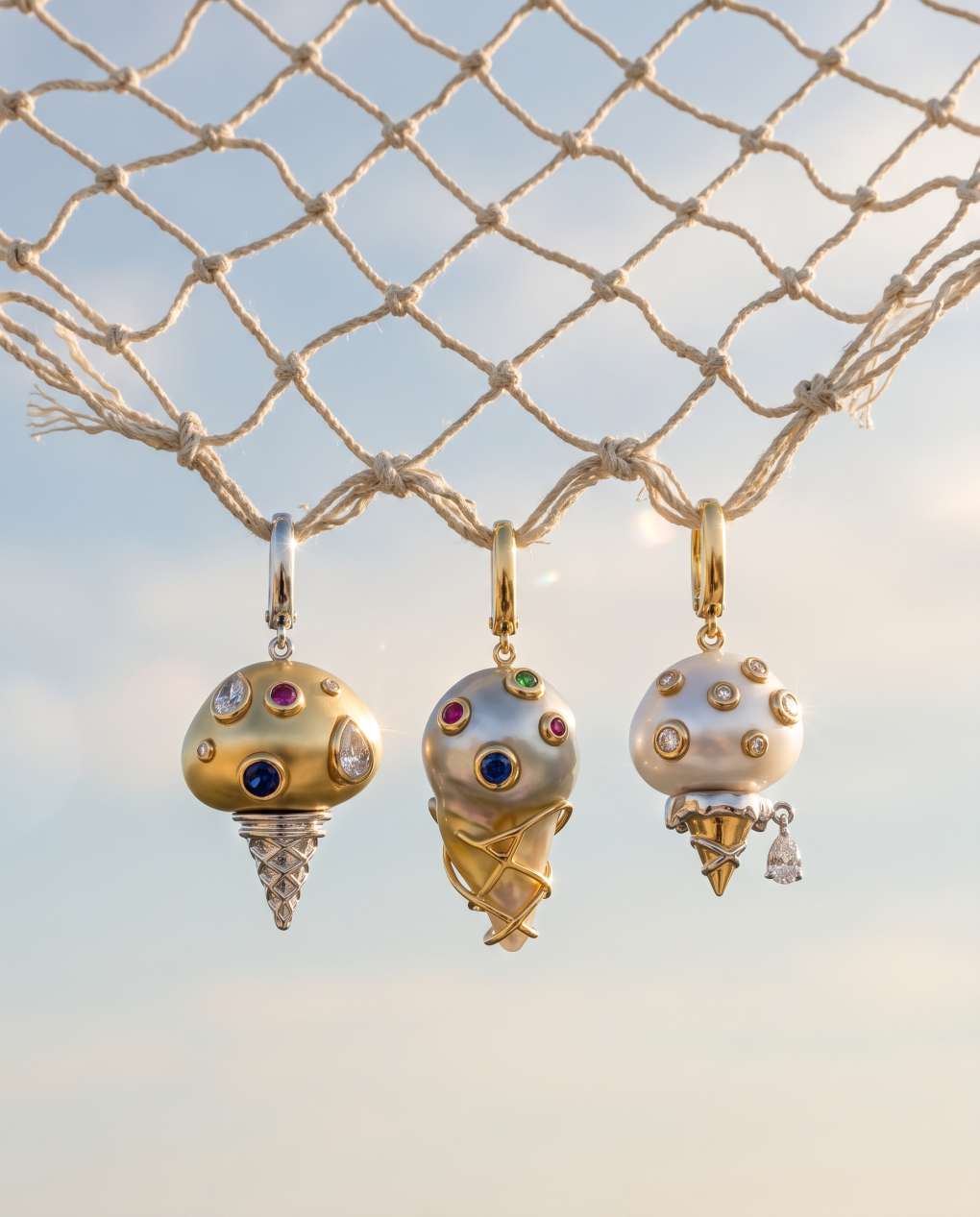 Tutti Fruity Charm, Berry Bombe Charm, S'mores Sundae Charm