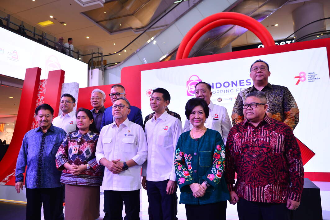 Pembukaan Indonesia Shopping Festival 2023 pada tanggal 10 Agustus 2023.