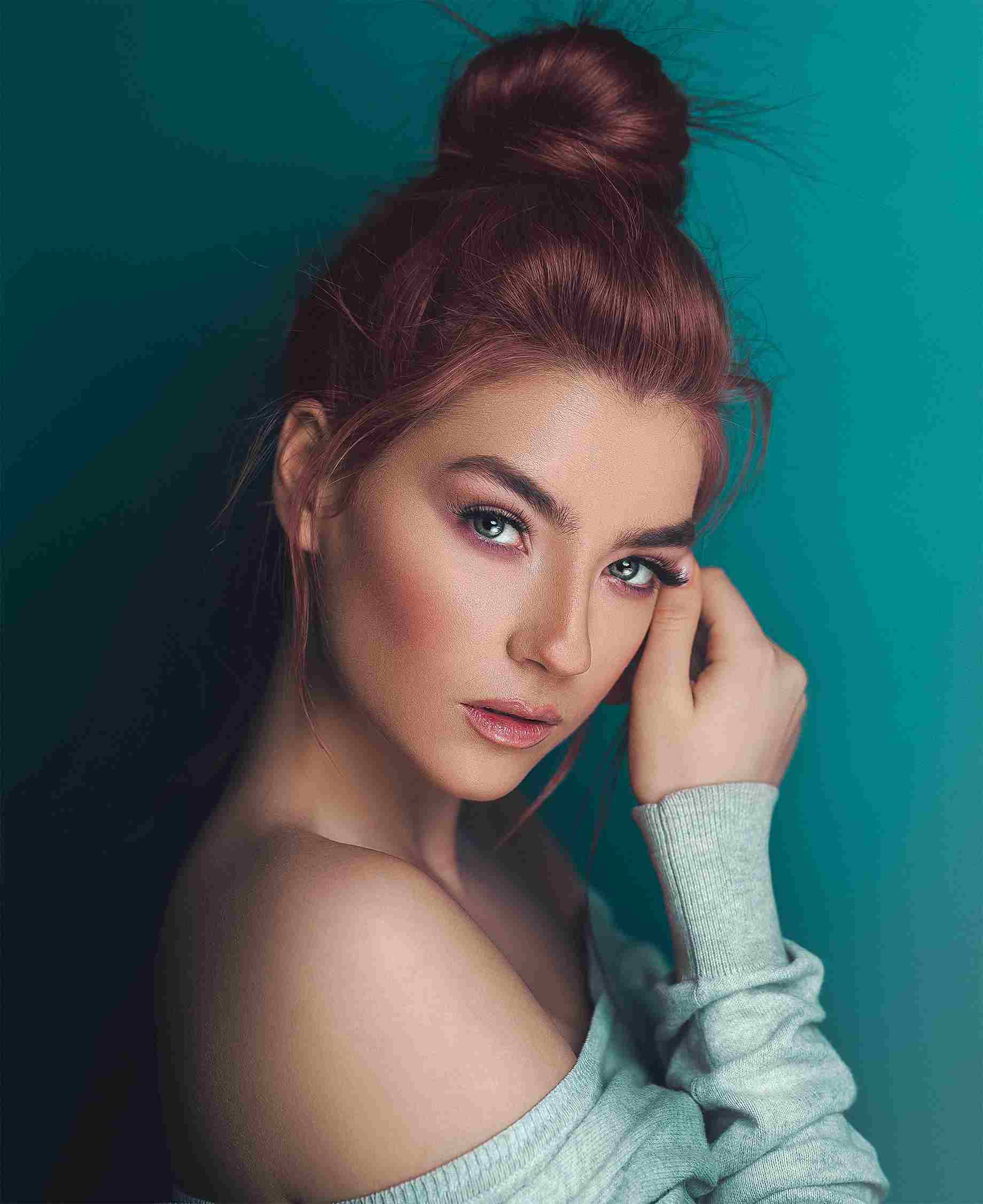 Warna rambut coklat klasik