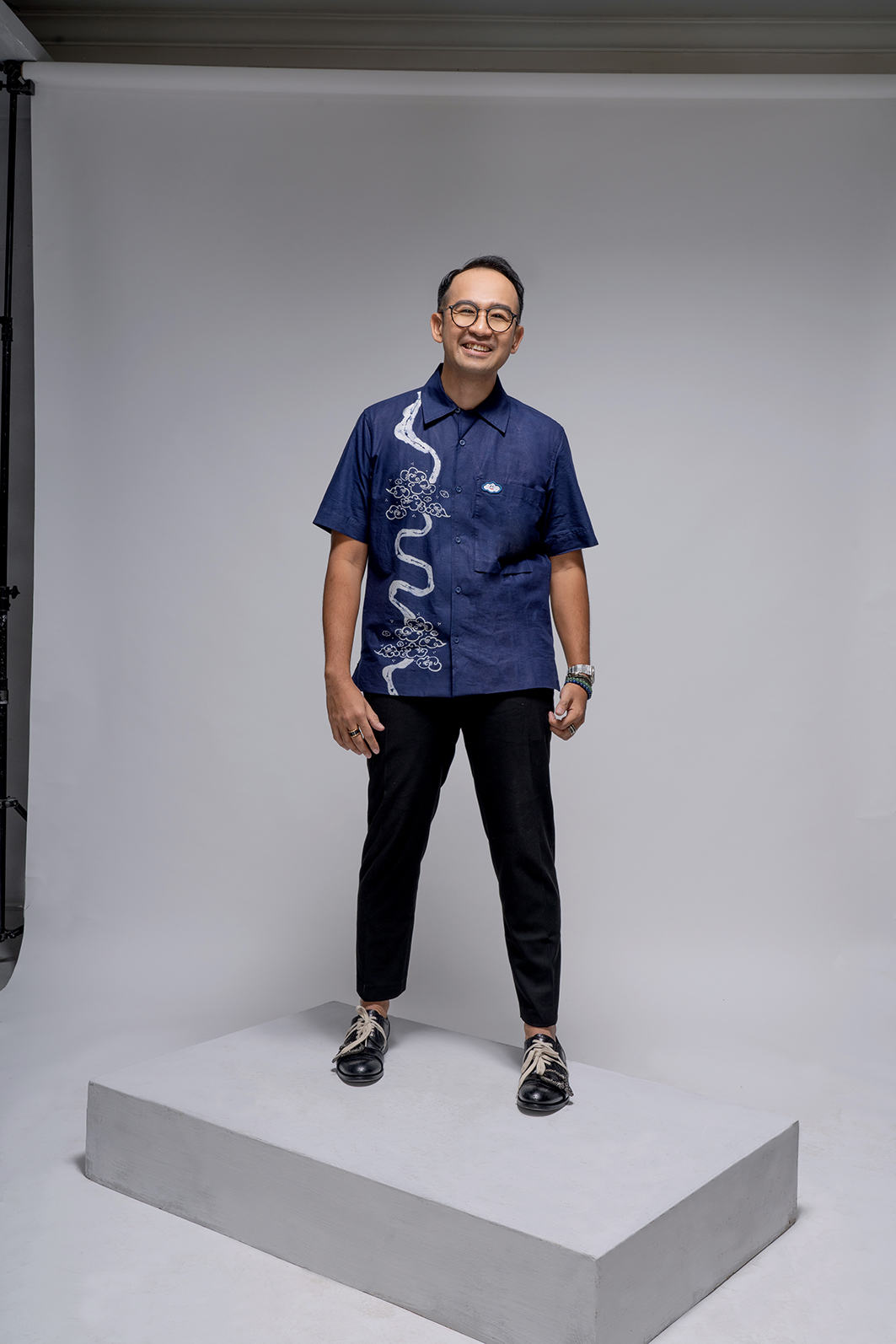 Batik Awan Harapan, kolaborasi Axton Salim, Ibu Rusun binaan JKT Creative, dan One Fine Sky