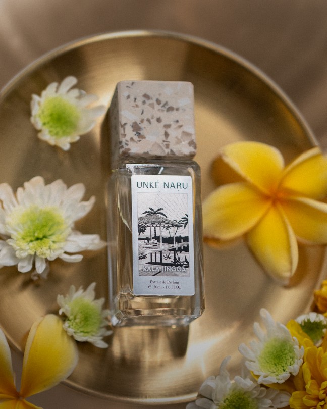 unke naru, bhumi amsa, parfum lokal
