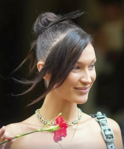 model poni untuk wajah bulat