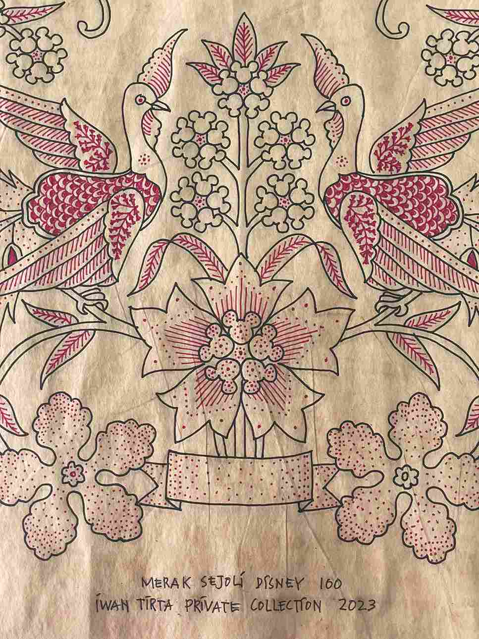 Disney100. Disney. Disney Indonesia. Iwan Tirta Priavate Collection. Batik.