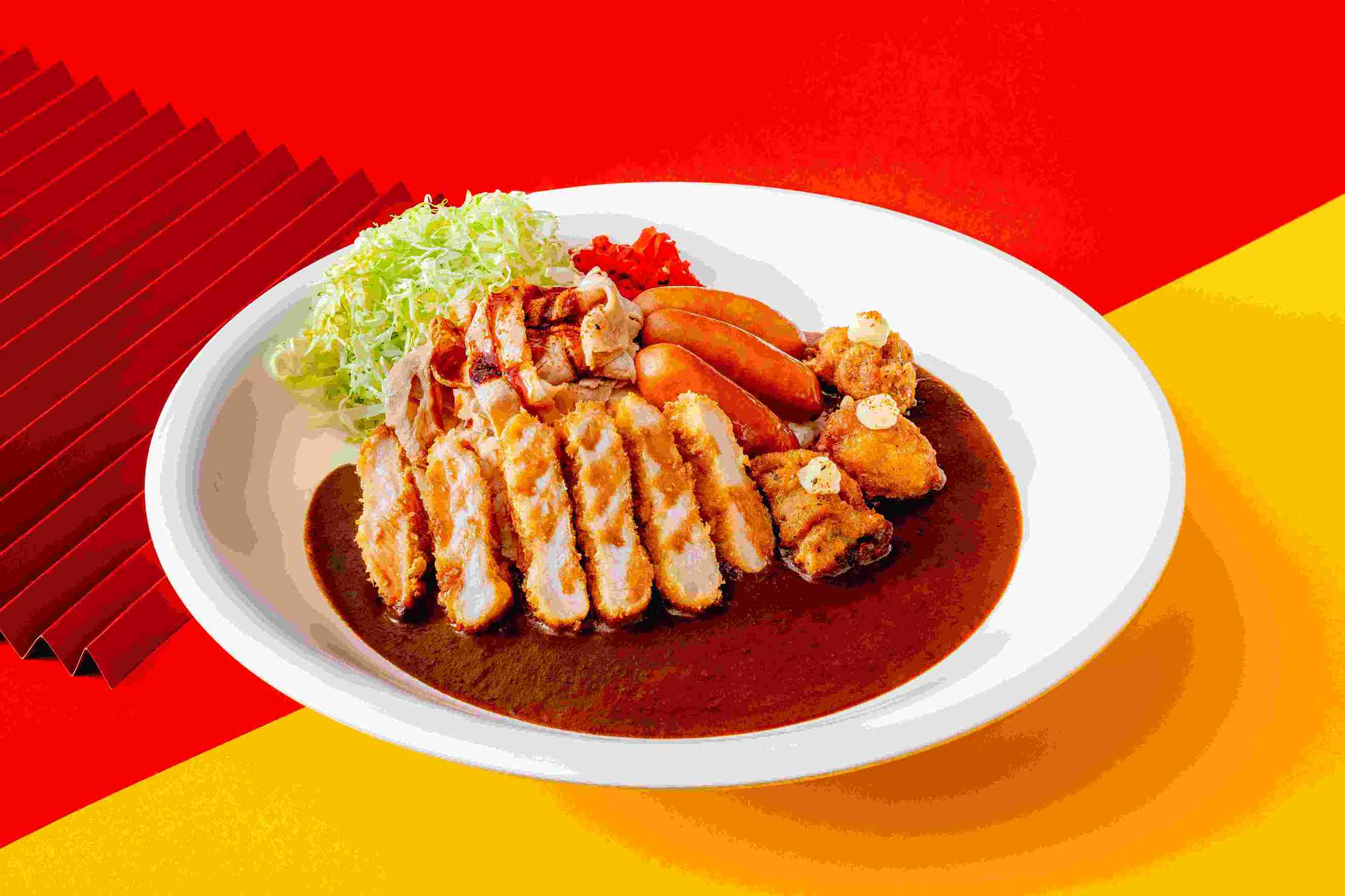(Mountain Monster Combo Curry. Foto: Dok. Monster Curry Indonesia)