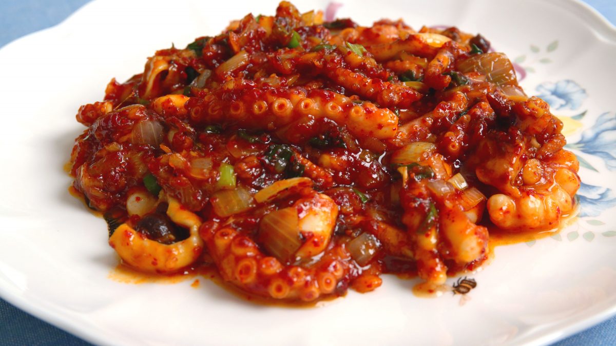 makanan pedas korea