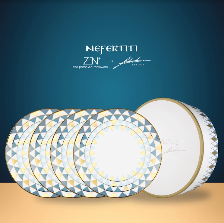 Koleksi Nefertiti ZEN Tableware bersama Sebastian Gunawan