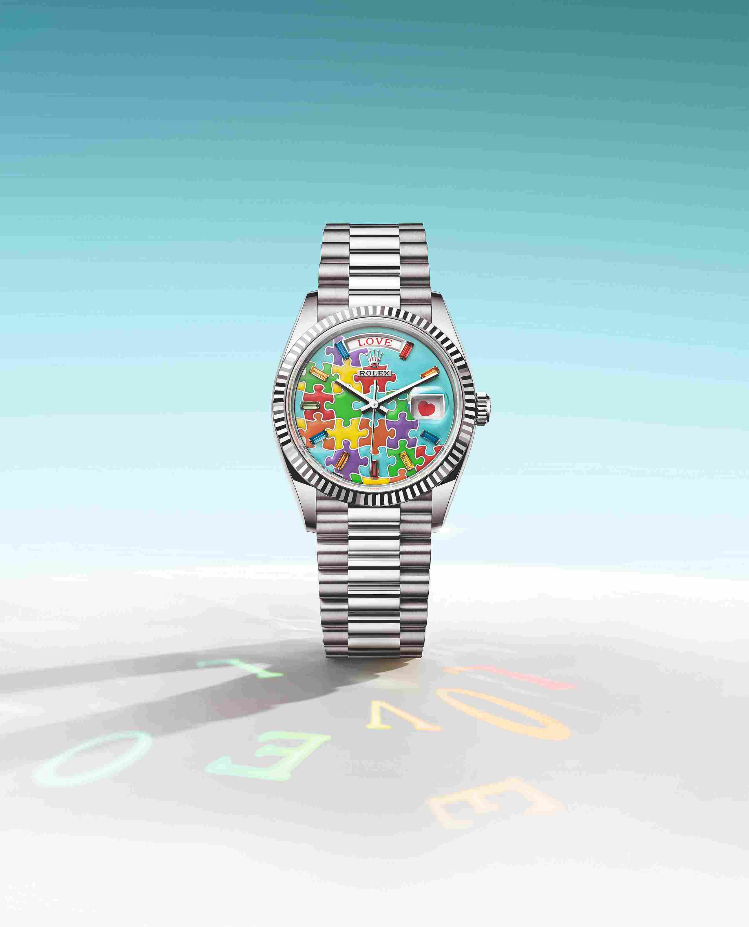 Oyster Perpetual Day-Date 36. Rolex. Jam tangan.
