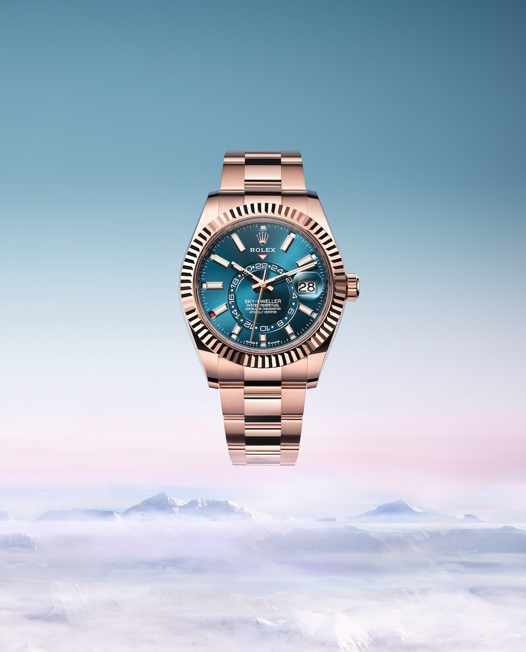 Oyster Perpetual Sky-Dweller. Rolex. Jam Tangan.