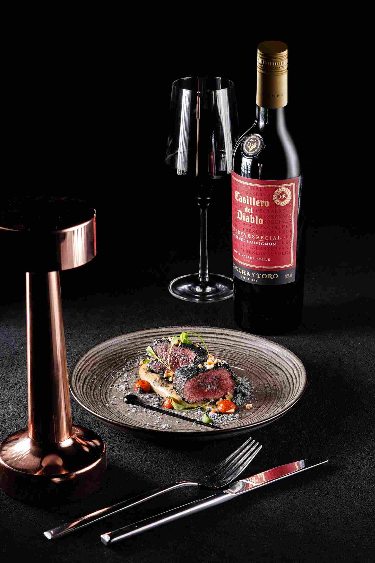 Best End of Lamb. PA.SO.LA. Encuentro La PA.SO.LA. Casillero Wine Pairing Dinner. Casillero del Diablo. Ritz-carlton.