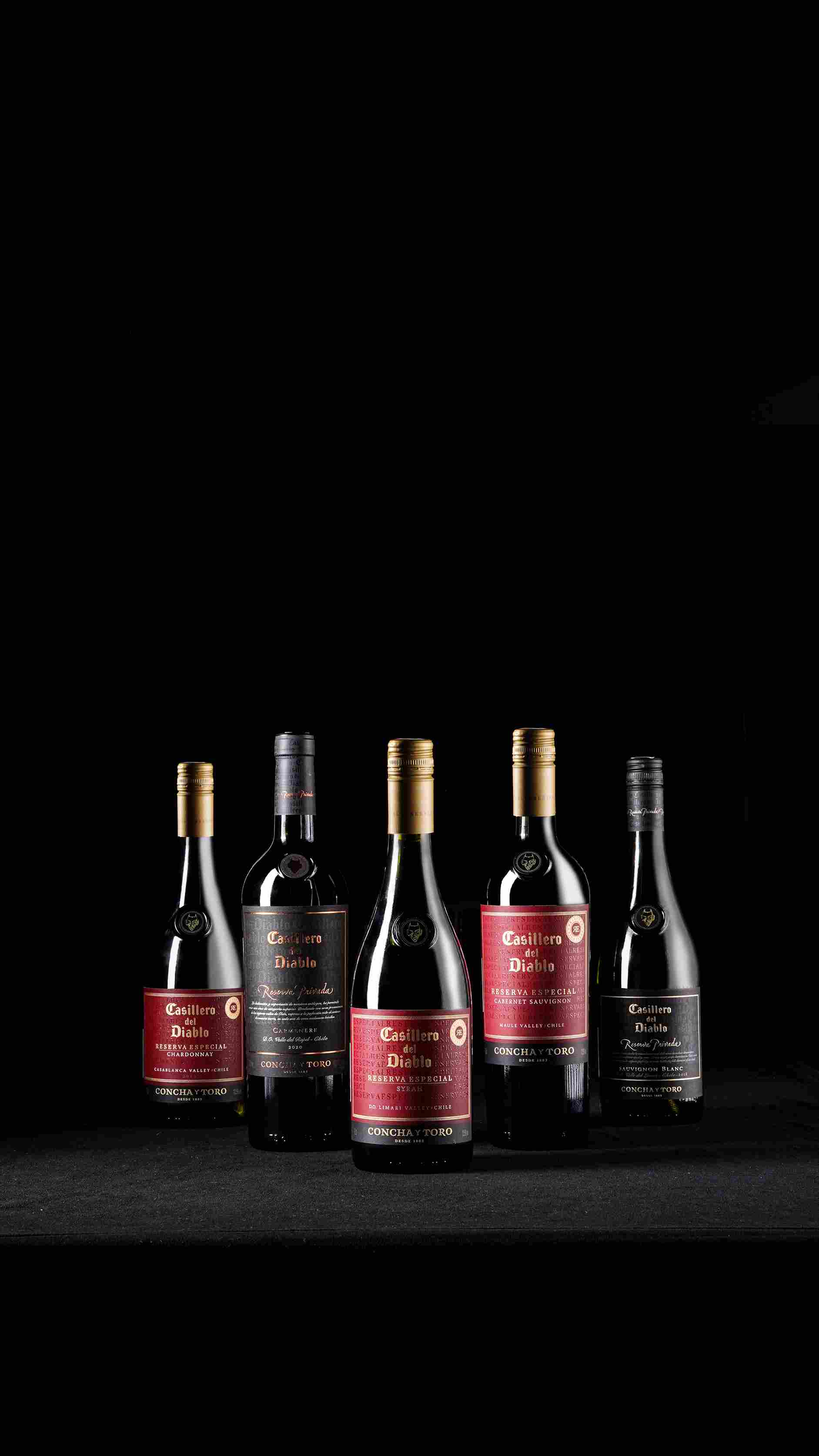 Wine Cassilero Del Diablo. PA.SO.LA. Encuentro La PA.SO.LA. Casillero Wine Pairing Dinner. Casillero del Diablo. Ritz-carlton.