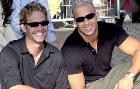 dampingi meadow walker ke pelaminan, ini persahabatan paul walker dan vin diesel