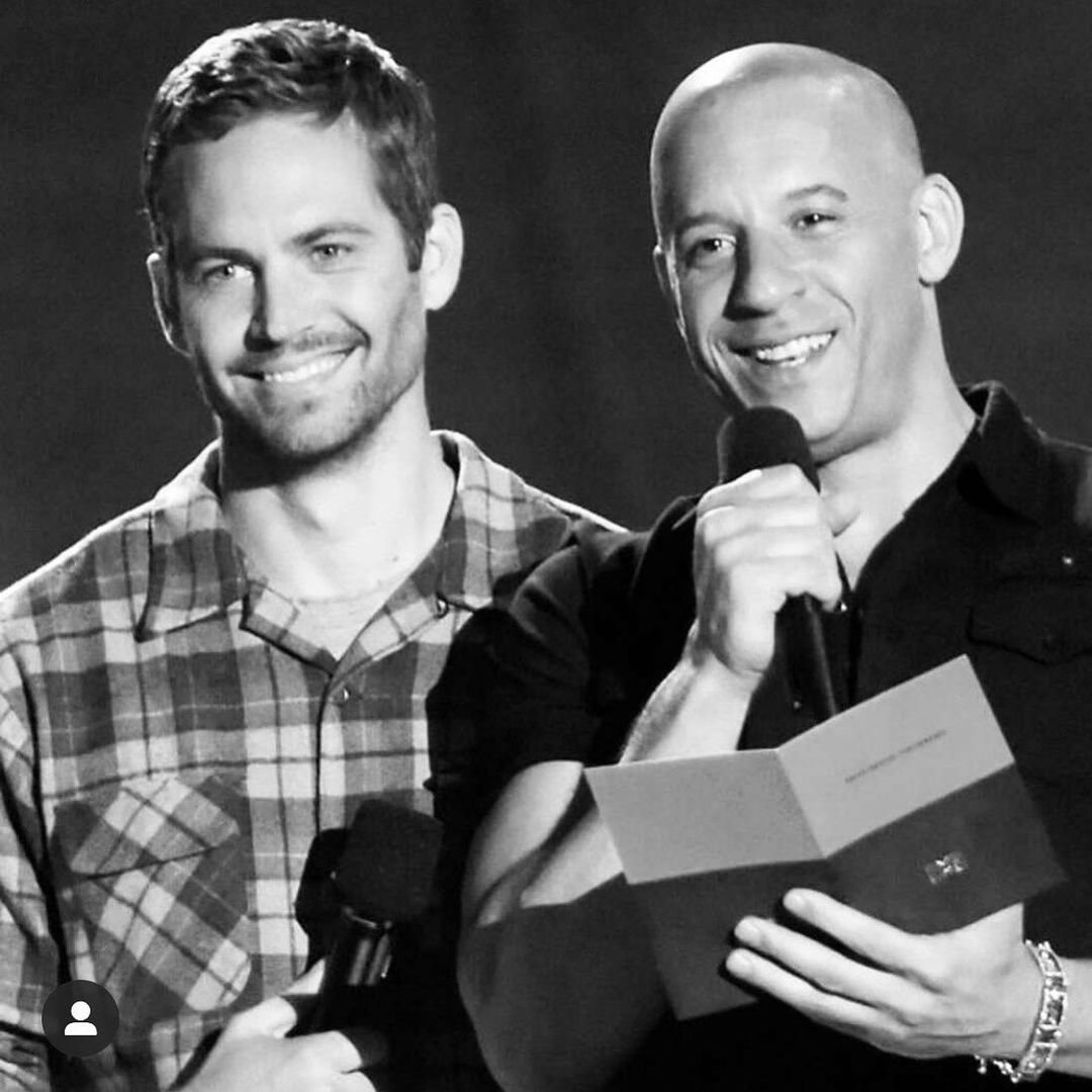 dampingi meadow walker ke pelaminan, ini persahabatan paul walker dan vin diesel