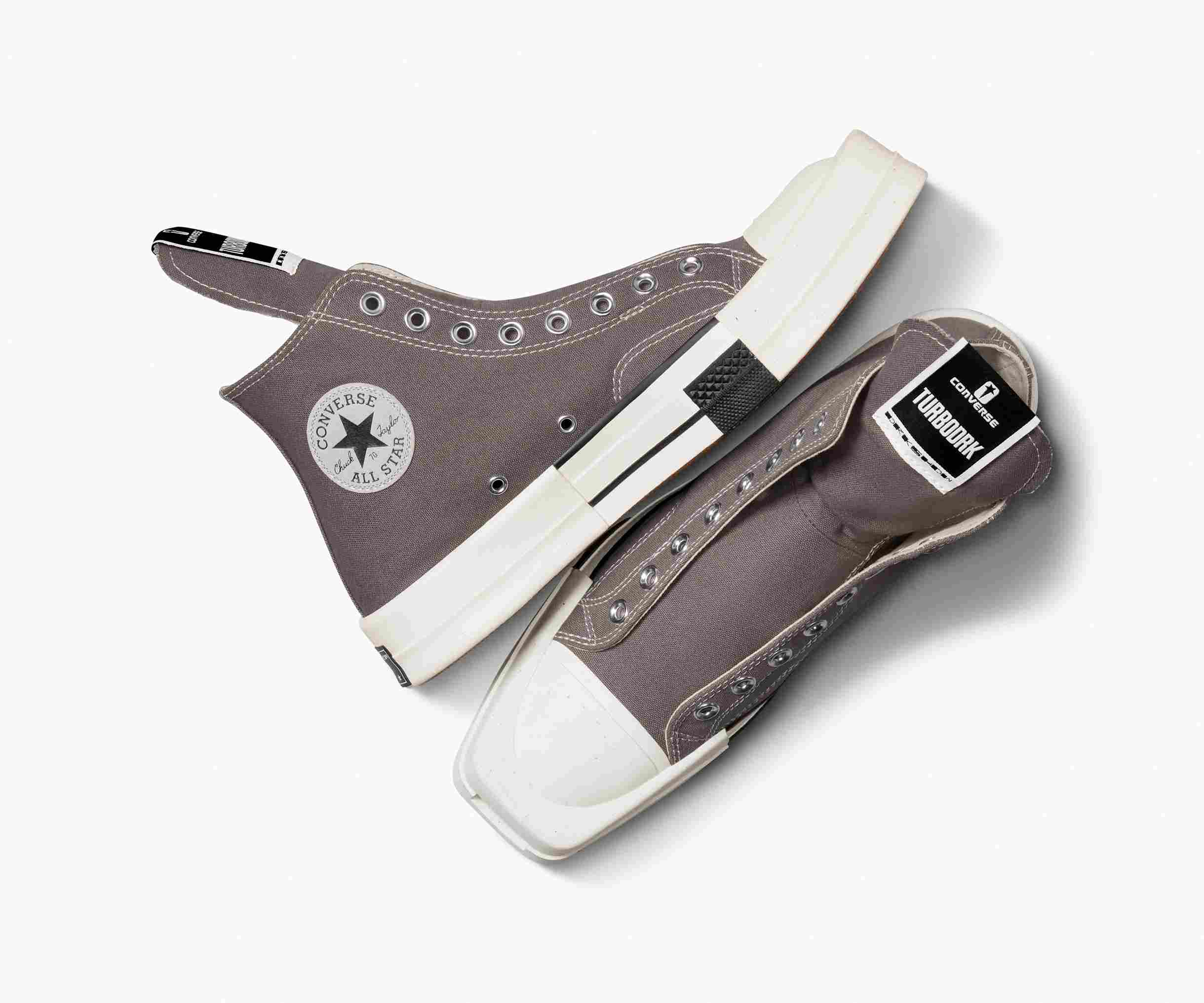 Laceless TURBODRK Chuck 70. Converse x DRKSHDW. Converse. Dust.