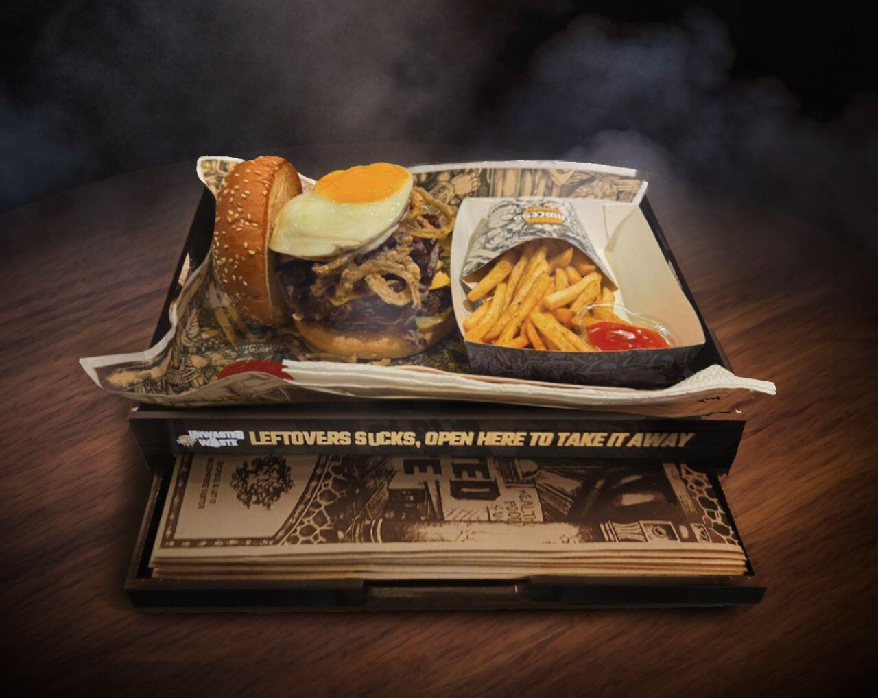 Unwasted Waste, Inovasi, Makanan, Burger, Burgerbar, Sisa Makanan, Sampah, Keberlanjutan