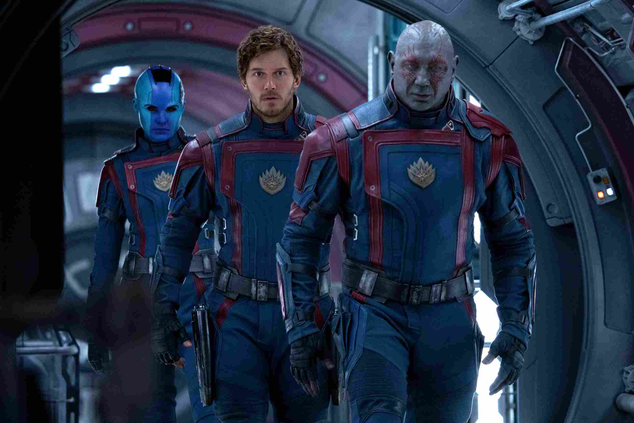 Guardian of The Galaxy Vol.3. Marvel Studios. Disney. Groot. Gamora. Rocket.