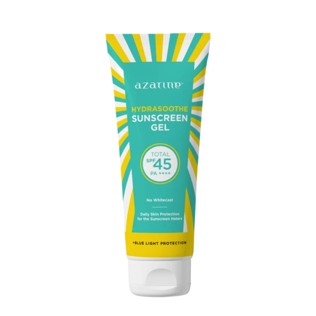sunscreen untuk kulit kering, azarine hydrasoothe sunscreen gel spf 45 PA+++