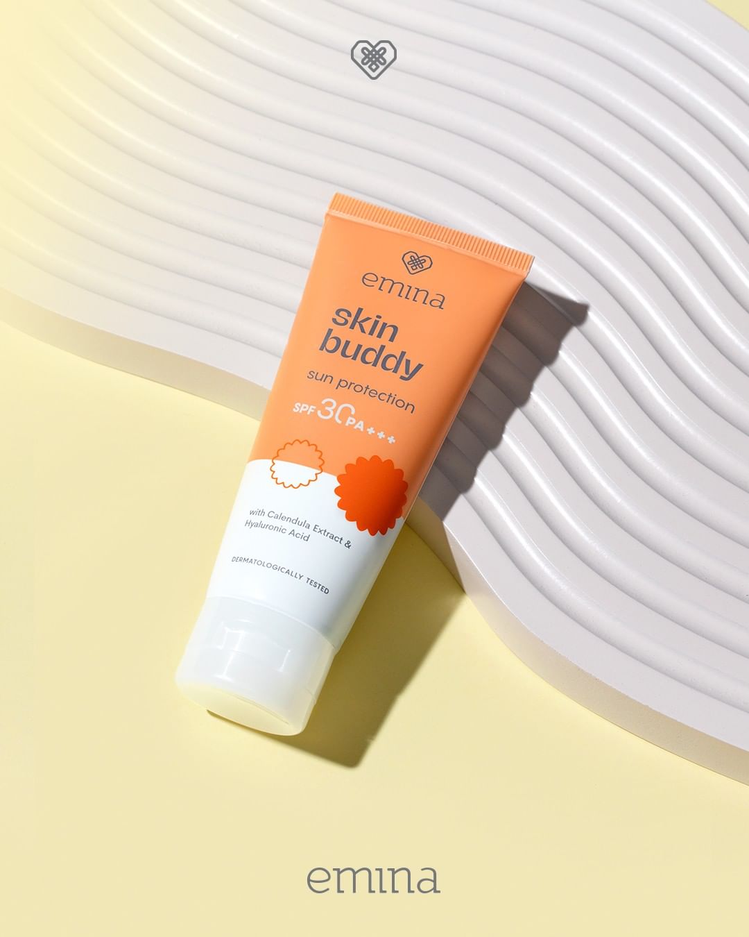 sunscreen untuk kulit kering, emina skin buddy sun protection spf 30 PA+++