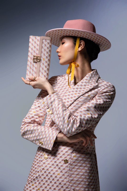 koleksi spring/summer 2023 Fauré Le Page  serba pink