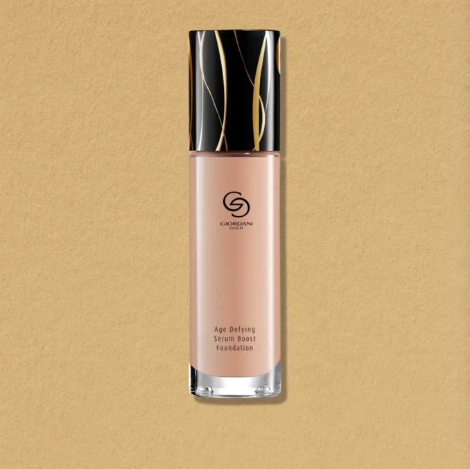 giordano gold, oriflame, skincare infused