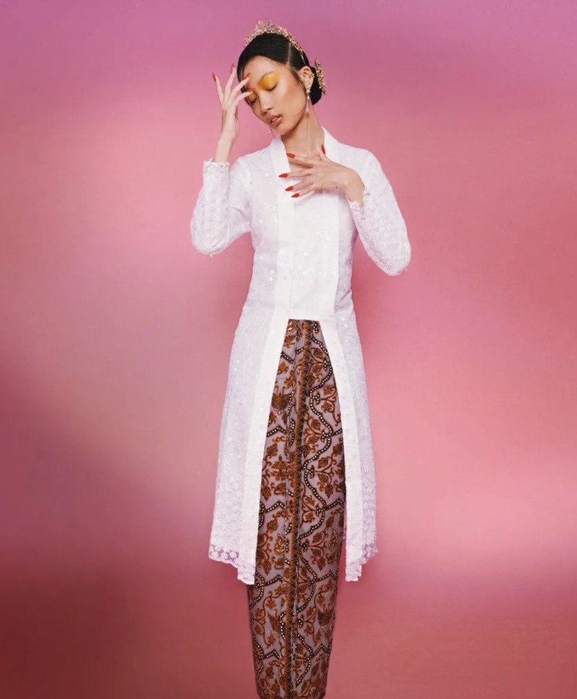 kain, batik, outfit, HUT RI, 17 Agustus