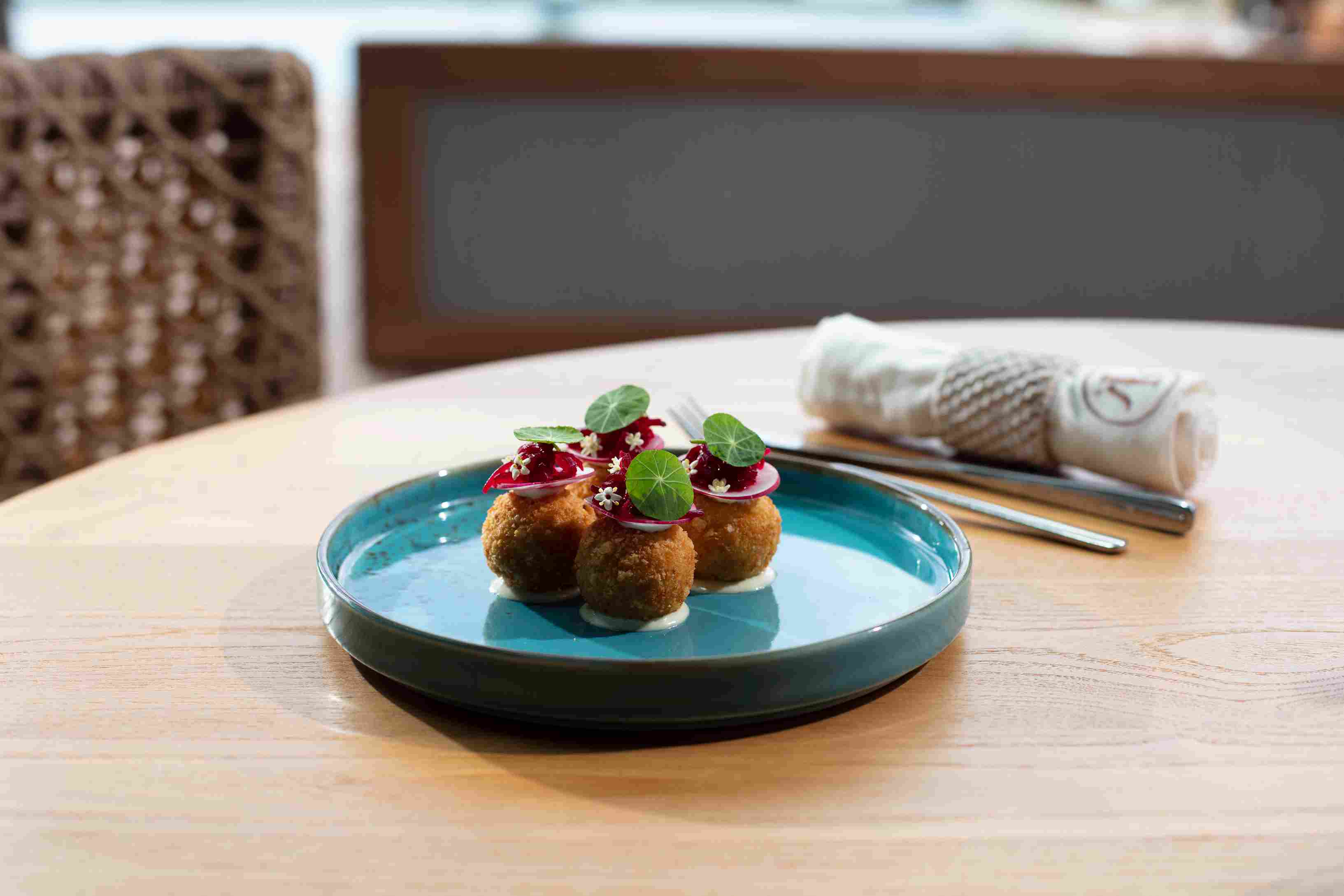 Seafood Croquettes. Kulkul Beach House. Nusa Dua. Bali. Beach house. Pantai.