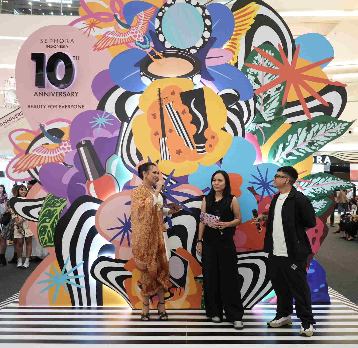 Anniversary, Sephora Indonesia, Main Atrium, Acara, Perayaan, 10 tahun, ulang tahun