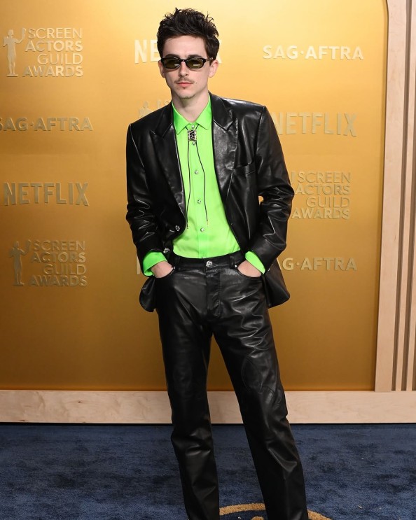Timothy Chalamet SAG Awards, Timothy Chalamet, SAG Awards, Mandy Moore