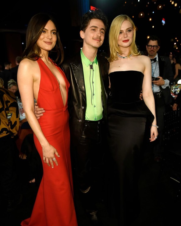 Timothy Chalamet SAG Awards, Timothy Chalamet, SAG Awards, Mandy Moore
