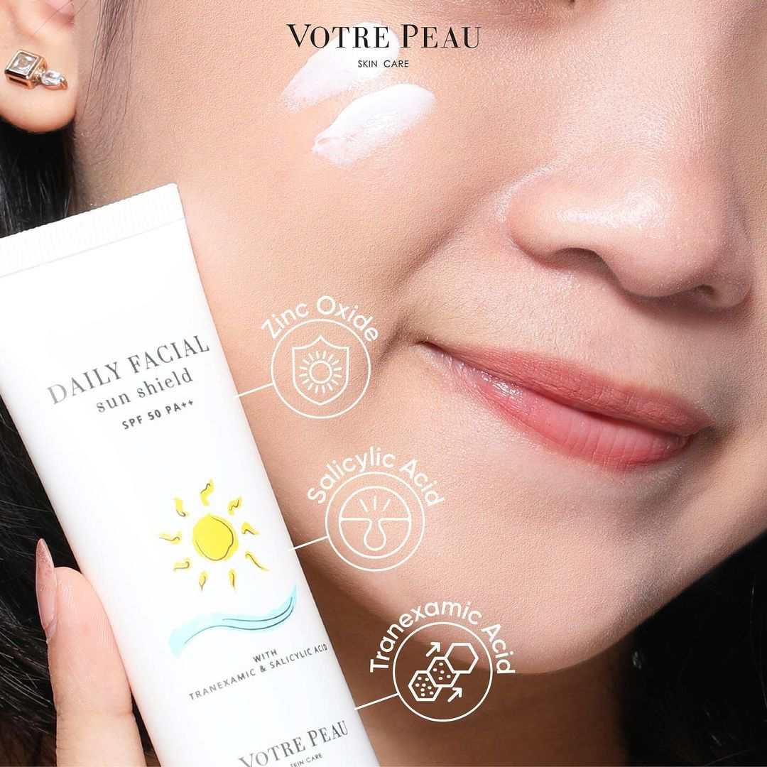 (Votre Peau Daily Facial Sun Shield. Foto: Dok. Votre Peau Skin Care/Instagram)
