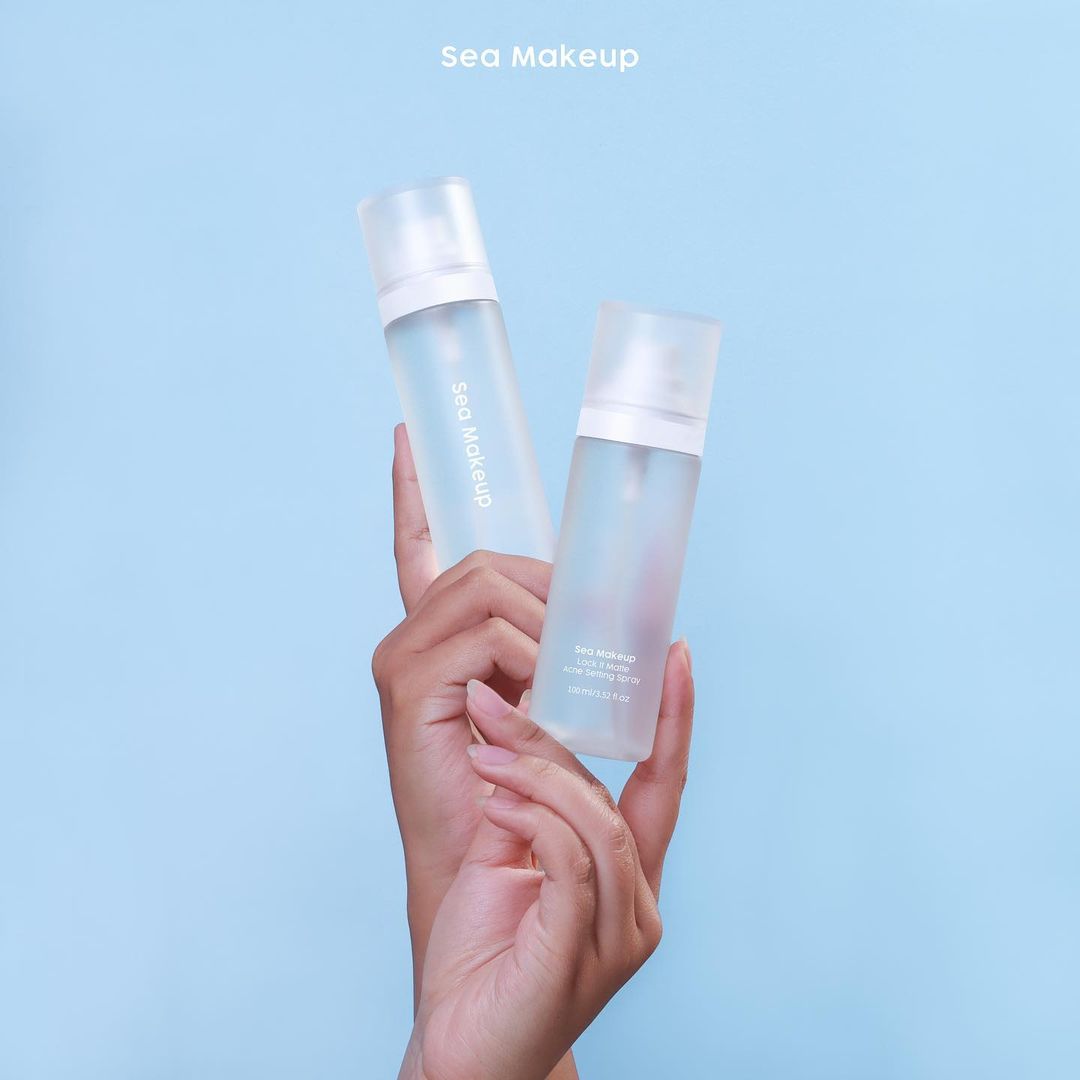 (Lock It Matte Acne Setting Spray. Foto: Dok. Sea Makeup/Instagram)