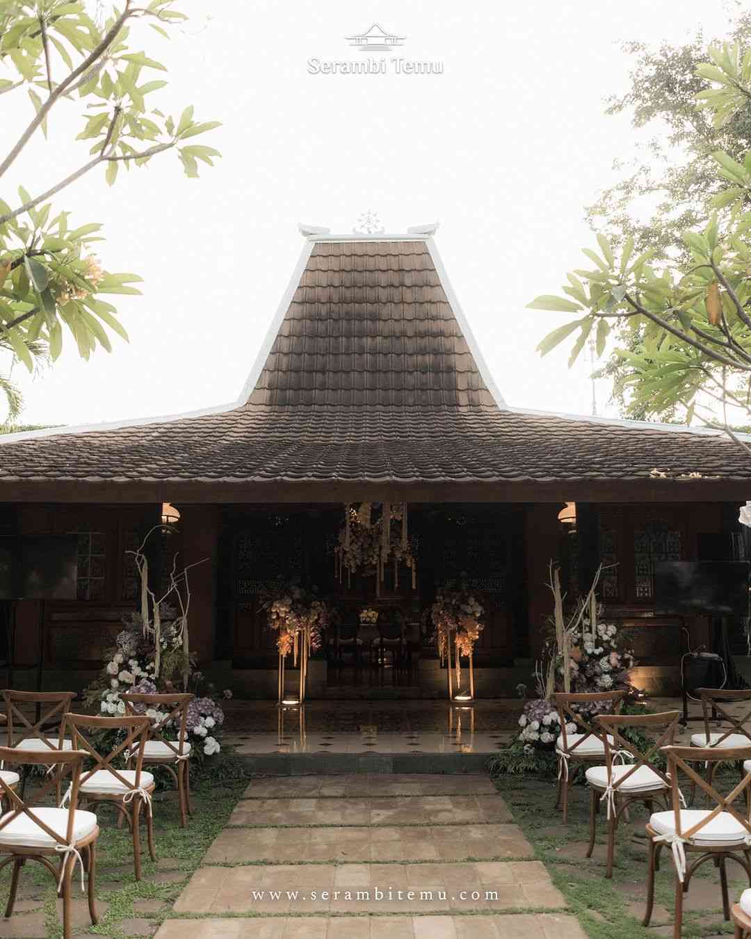 (Wedding venue outdoor di Serambi Temu. Foto: Dok. Serambi Temu Venue & Dining/Instagram)