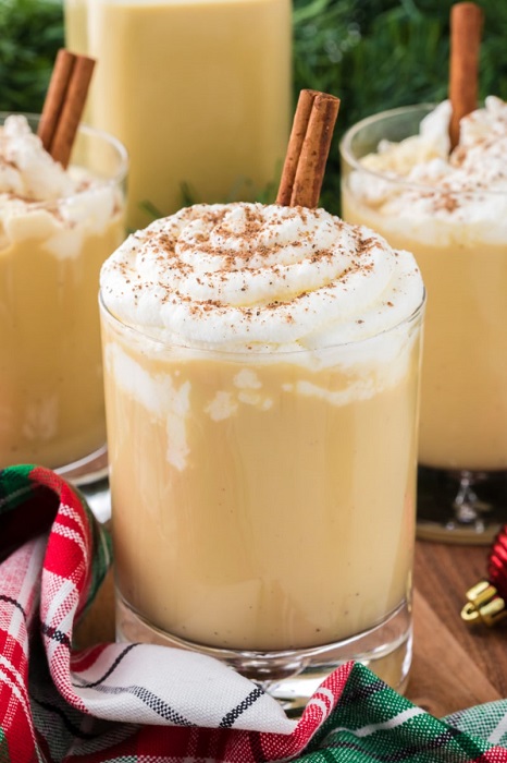 Resep eggnog latte