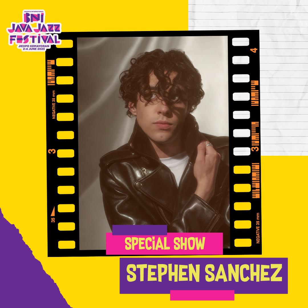 Stephen Sanchez. Java Jazz 2023 special show. Java Jazz Festival 2023. JJF 2023.