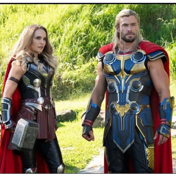 thor: love and thunder, natalie portman, chris hemsworth