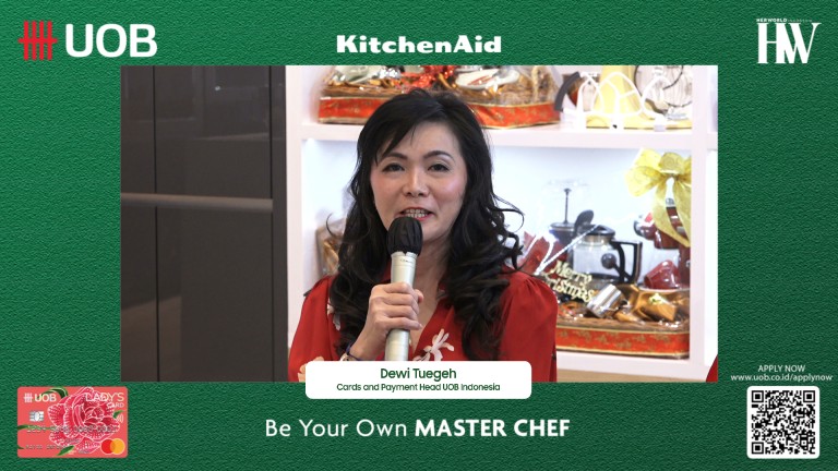 uob lady's card, be your own masterchef