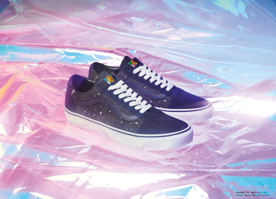 vans x sailor moon, old skool, parisian night