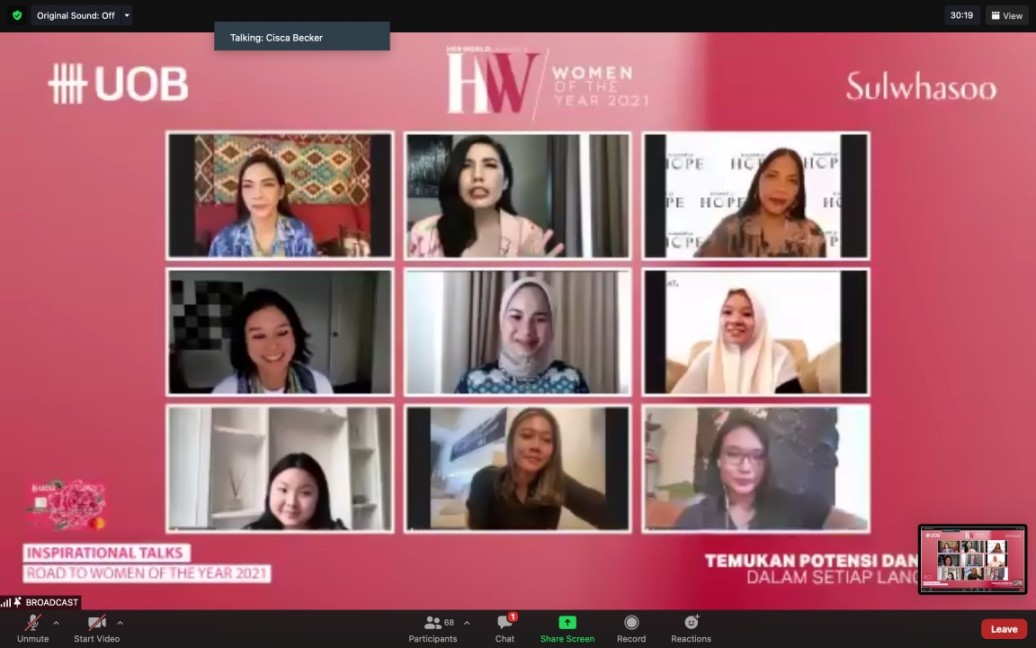 Webinar Road to Women Of The Year 2021