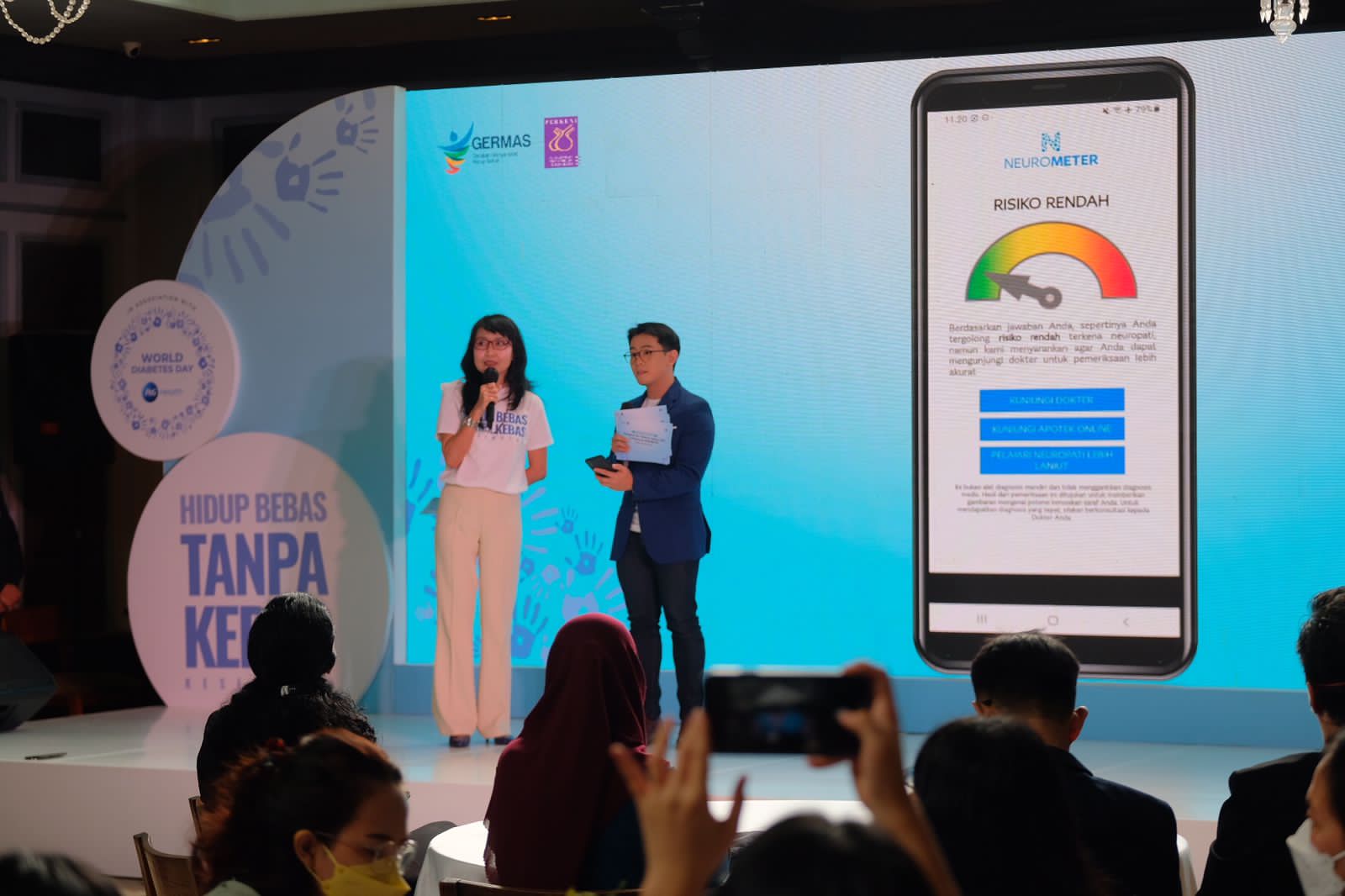 P&G Health Indonesia bersama Neurobion rilis aplikasi NEUROMETER untuk hari diabetes sedunia 2022