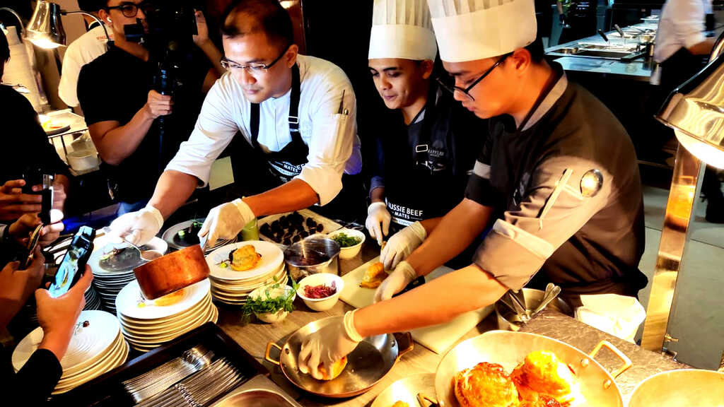 Aussie beef mates, daging, sapi, steak, wagyu, Australia, Chef, Tucano's, kuliner