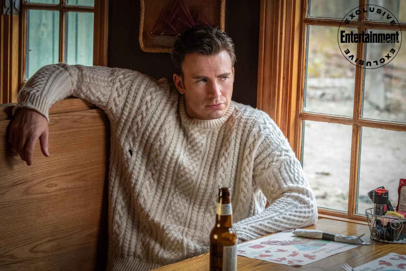 Chris Evans knives out