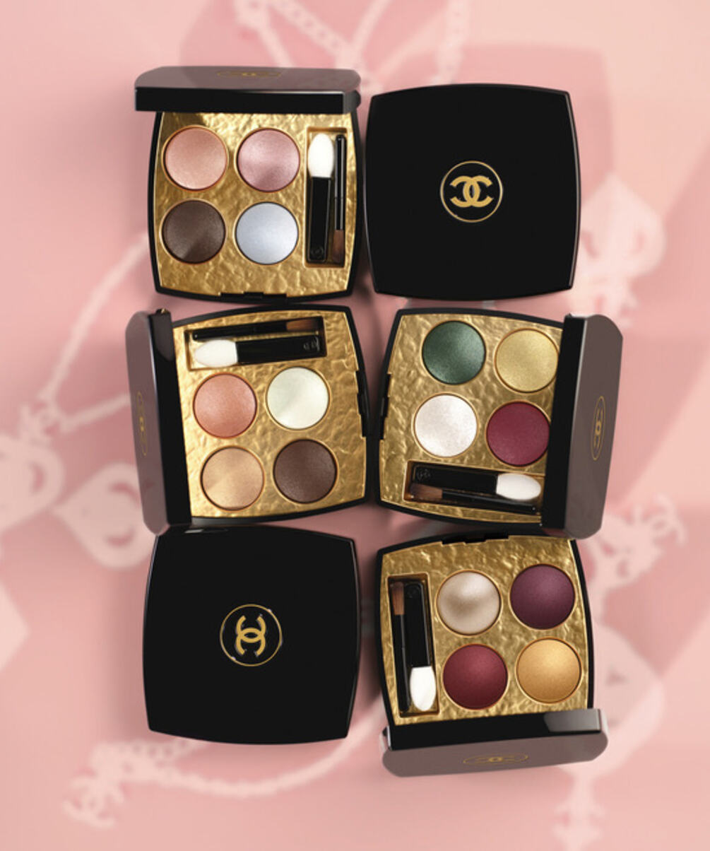 Koleksi terbaru CHANEL untuk Fall 2023, LES 4 OMBRES BYZANCE palettes.