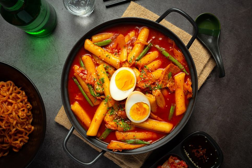 makanan pedas korea