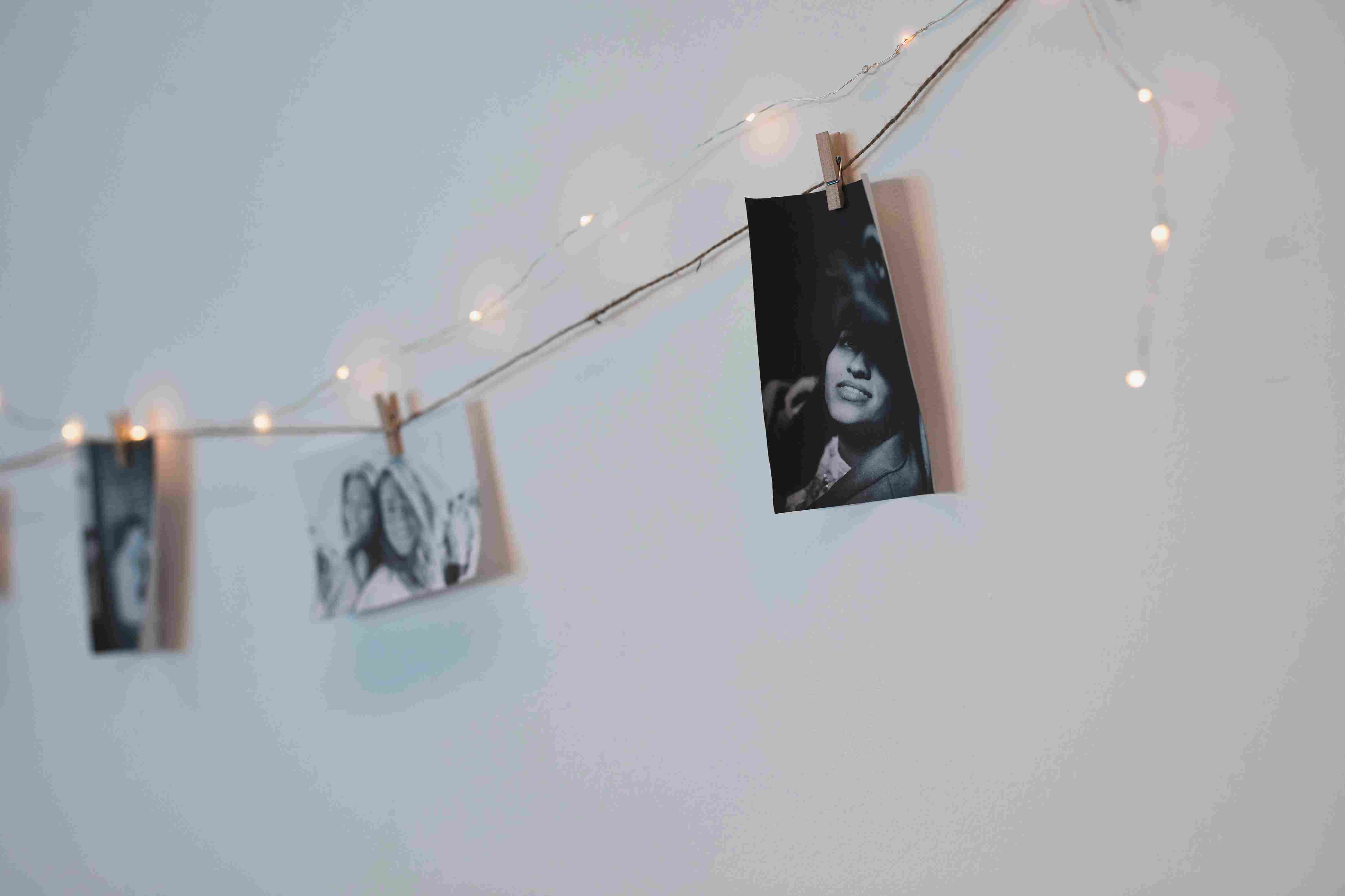 Lampu. Tumblr lights. Polaroid. Dekorasi kamar. Estetik.