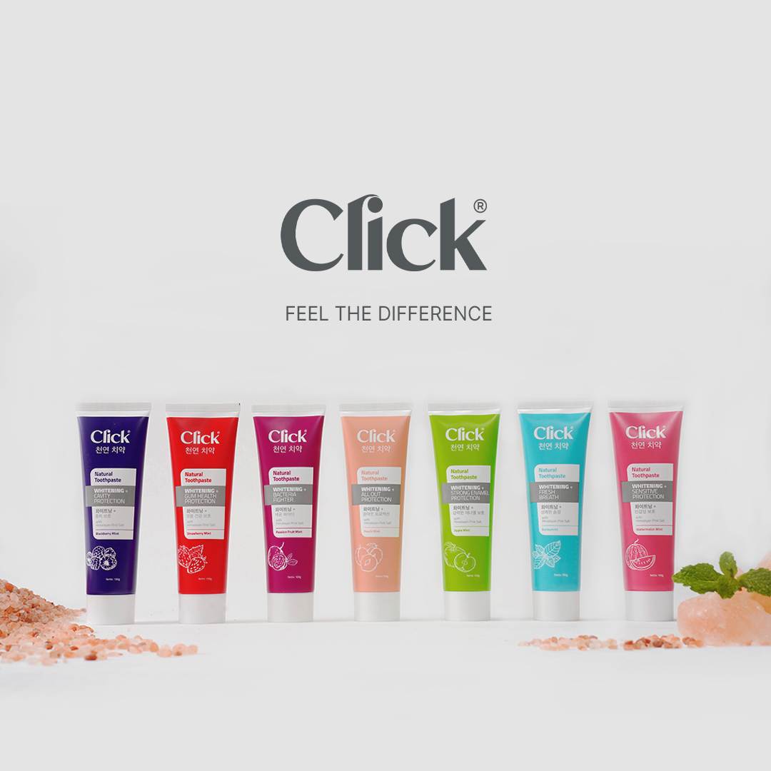 Click Natural Whitening Toothpaste