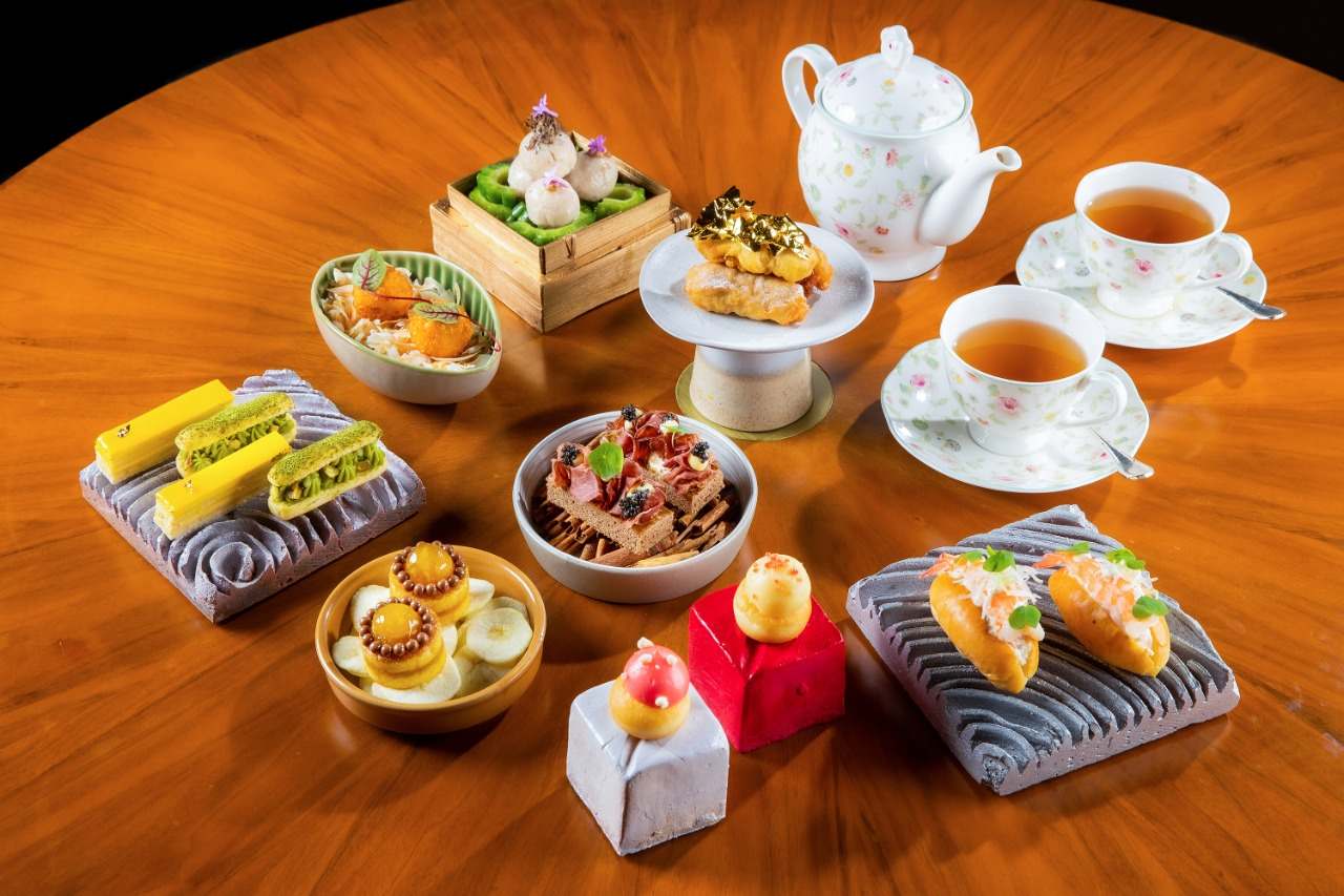 Summer Afternoon Tea Fountain Lounge