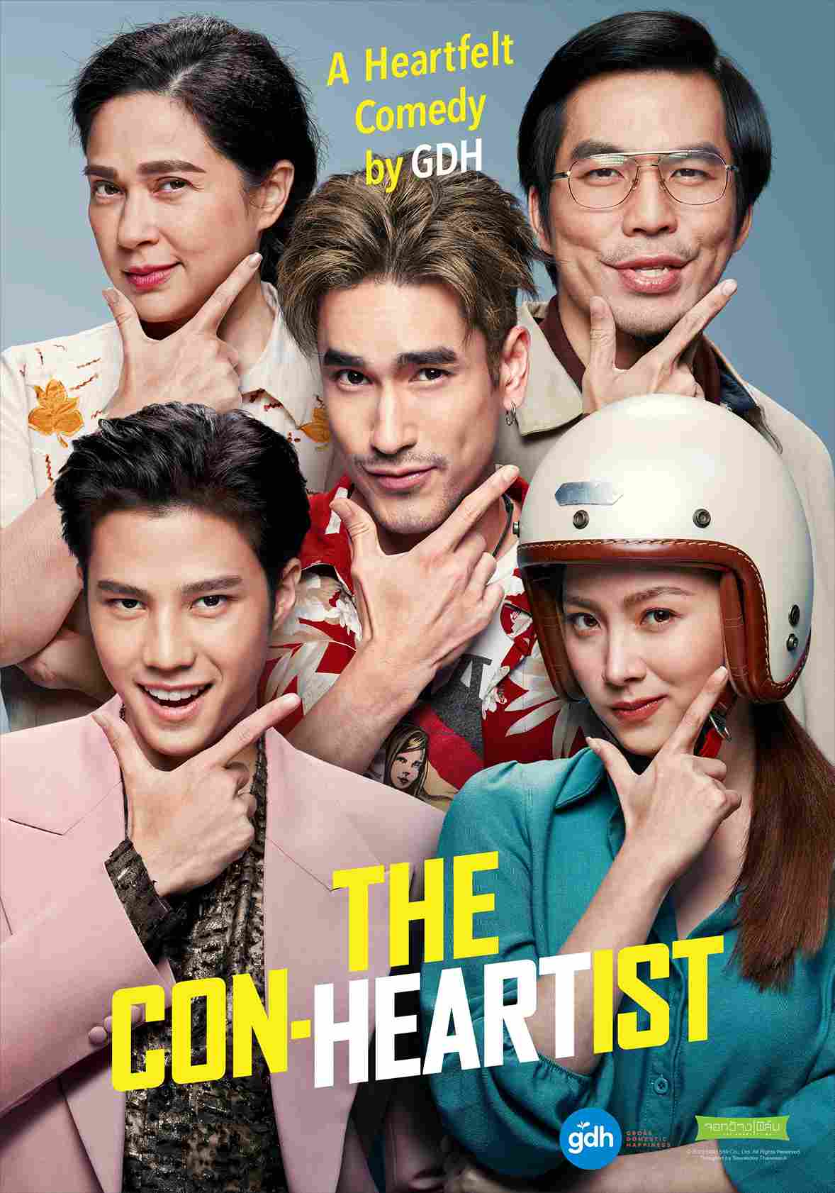 The Con-Heartist. Film komedi. Film komedi Thailand. Film Thailand. Rekomendasi film Thailand.