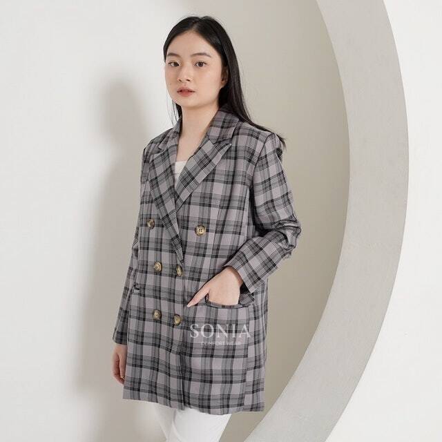 baju blazer panjang
