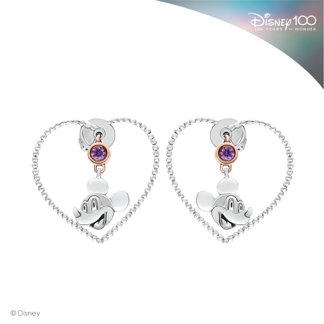 Disney100. Disney. Disney Indonesia. Diamond & Co. Anting mickey.