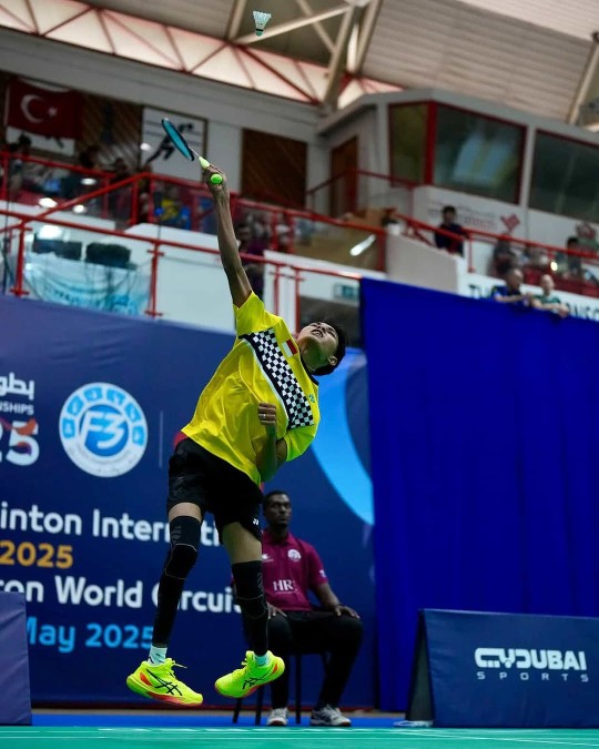 ali imran raih emas di internasional fazza dubai 2025, internasional fazza dubai 2025, ali imran, atlet bulu tangkis ali imran